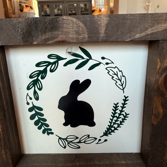 Rustic Rabbit-Themed Wooden Frame Set - Picture 6 of 6
